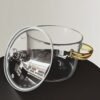 Glass Cooking Pot – 1.6L Borosilicate Glass Saucepan